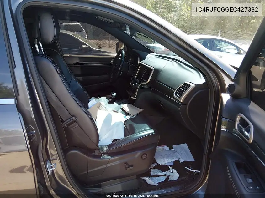 2014 JEEP GRAND CHEROKEE VIN 1C4RJFCG6EC427382 — фото 5