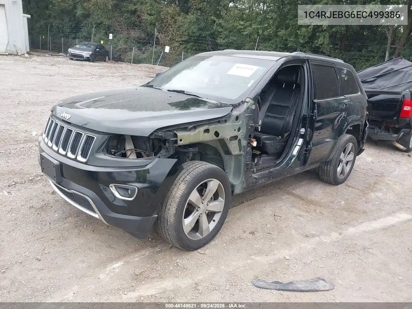 2014 JEEP GRAND CHEROKEE VIN 1C4RJEBG6EC499386 — фото 2