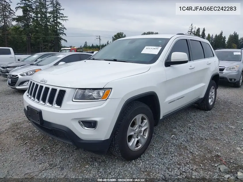 2014 JEEP GRAND CHEROKEE VIN 1C4RJFAG6EC242283 — фото 2