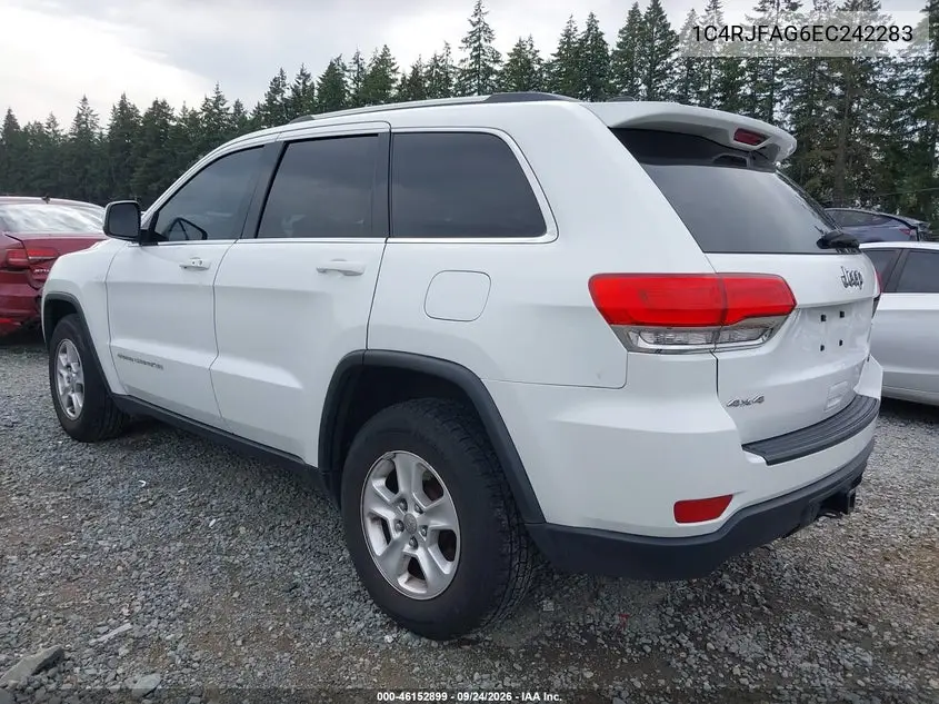 2014 JEEP GRAND CHEROKEE VIN 1C4RJFAG6EC242283 — фото 3