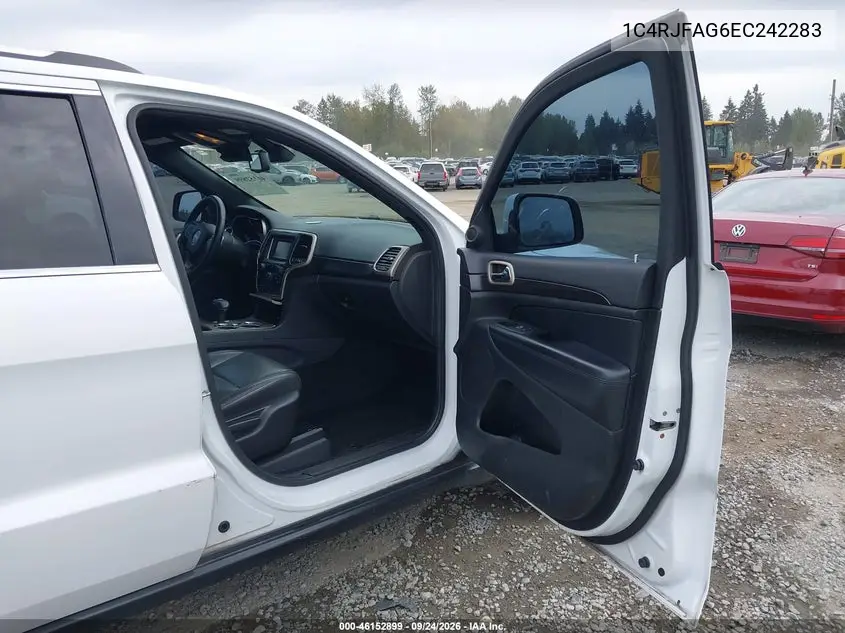 2014 JEEP GRAND CHEROKEE VIN 1C4RJFAG6EC242283 — фото 5