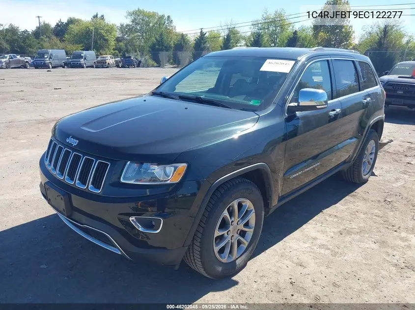2014 JEEP GRAND CHEROKEE VIN 1C4RJFBT9EC122277 — фото 2
