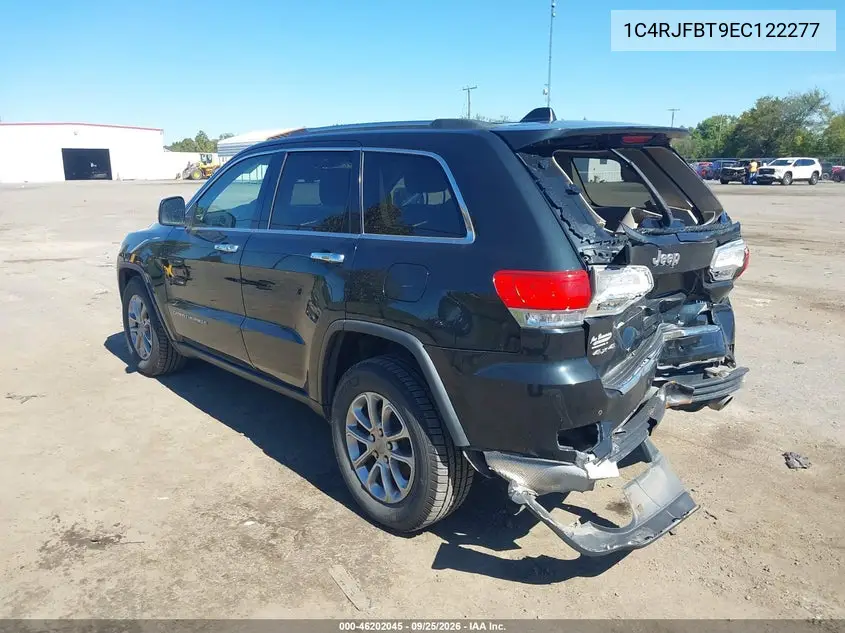 2014 JEEP GRAND CHEROKEE VIN 1C4RJFBT9EC122277 — фото 3