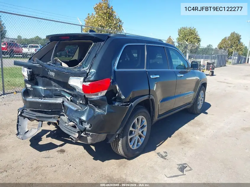 2014 JEEP GRAND CHEROKEE VIN 1C4RJFBT9EC122277 — фото 4