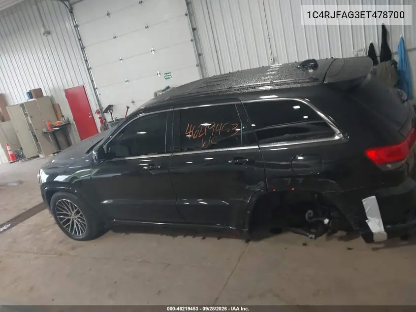2014 JEEP GRAND CHEROKEE VIN 1C4RJFAG3EC478700 — фото 14