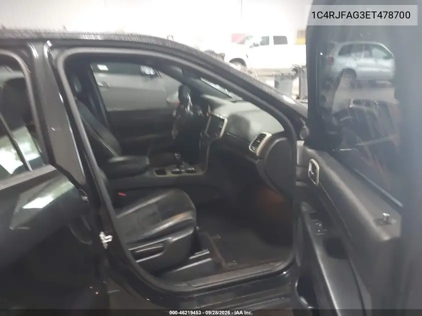 2014 JEEP GRAND CHEROKEE VIN 1C4RJFAG3EC478700 — фото 5