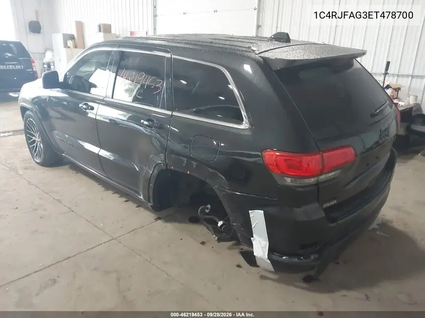 2014 JEEP GRAND CHEROKEE VIN 1C4RJFAG3EC478700 — фото 6
