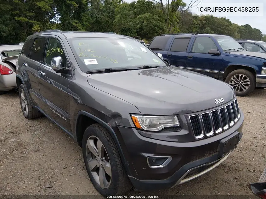 JEEP GRAND CHEROKEE 2014, VIN 1C4RJFBG9EC458255