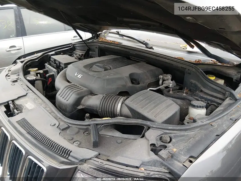 2014 JEEP GRAND CHEROKEE VIN 1C4RJFBG9EC458255 — фото 10