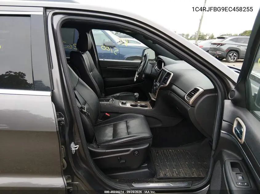 2014 JEEP GRAND CHEROKEE VIN 1C4RJFBG9EC458255 — фото 5