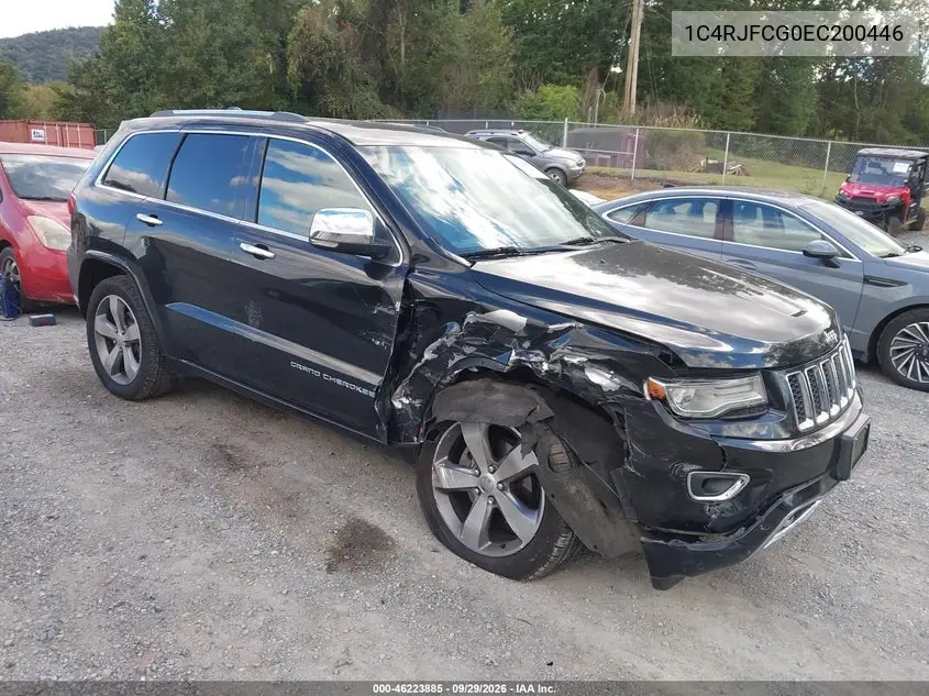JEEP GRAND CHEROKEE 2014, VIN 1C4RJFCG0EC200446