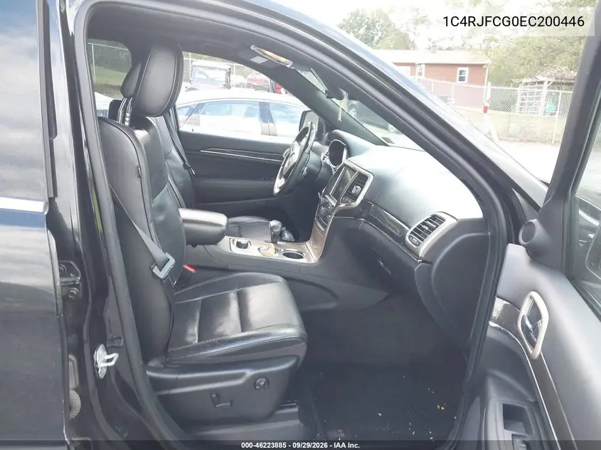 2014 JEEP GRAND CHEROKEE VIN 1C4RJFCG0EC200446 — фото 5