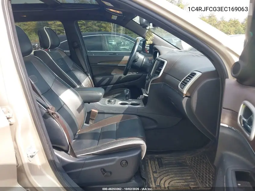 2014 JEEP GRAND CHEROKEE VIN 1C4RJFCG3EC169063 — фото 5