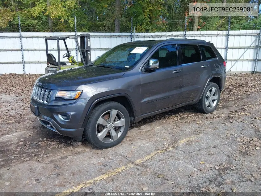 2014 JEEP GRAND CHEROKEE VIN 1C4RJFCT9EC239081 — фото 2