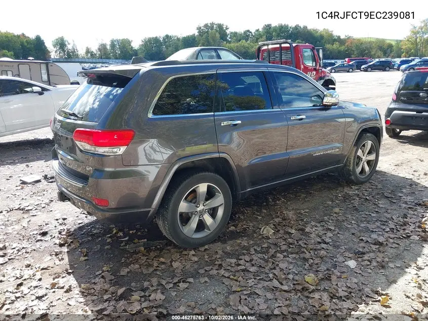2014 JEEP GRAND CHEROKEE VIN 1C4RJFCT9EC239081 — фото 4