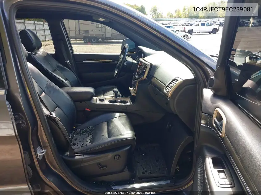 2014 JEEP GRAND CHEROKEE VIN 1C4RJFCT9EC239081 — фото 5