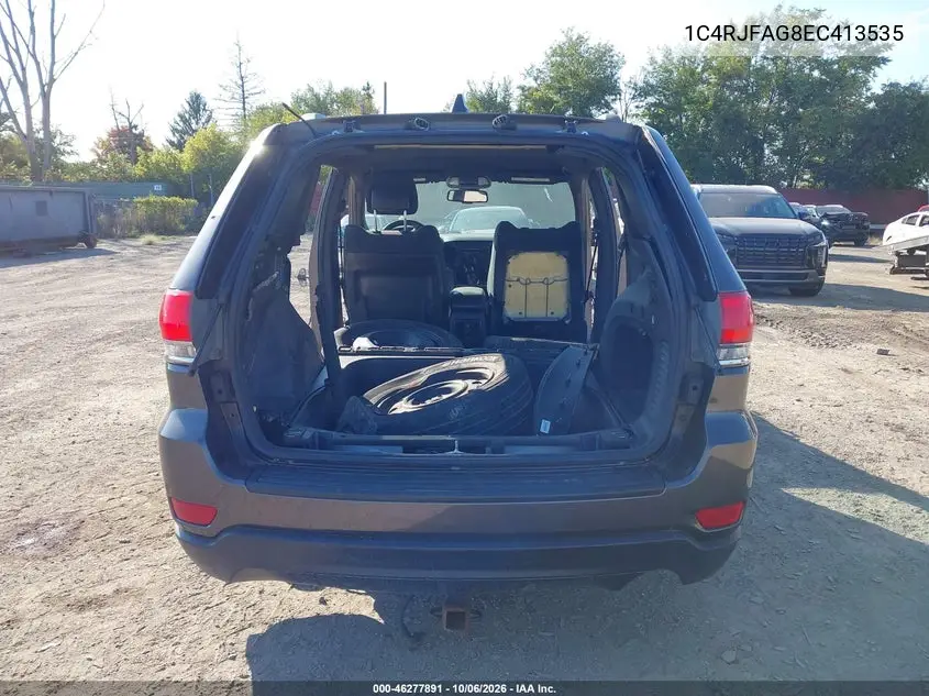 2014 JEEP GRAND CHEROKEE VIN 1C4RJFAG8EC413535 — фото 15