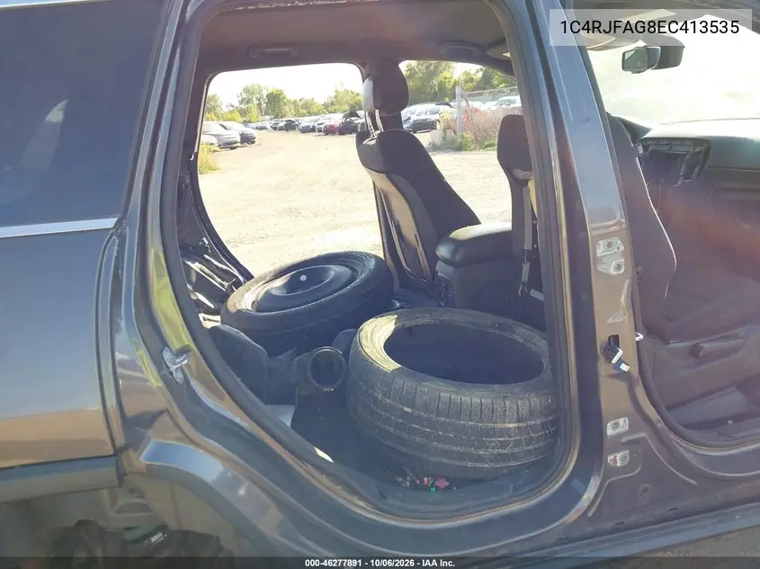 2014 JEEP GRAND CHEROKEE VIN 1C4RJFAG8EC413535 — фото 8
