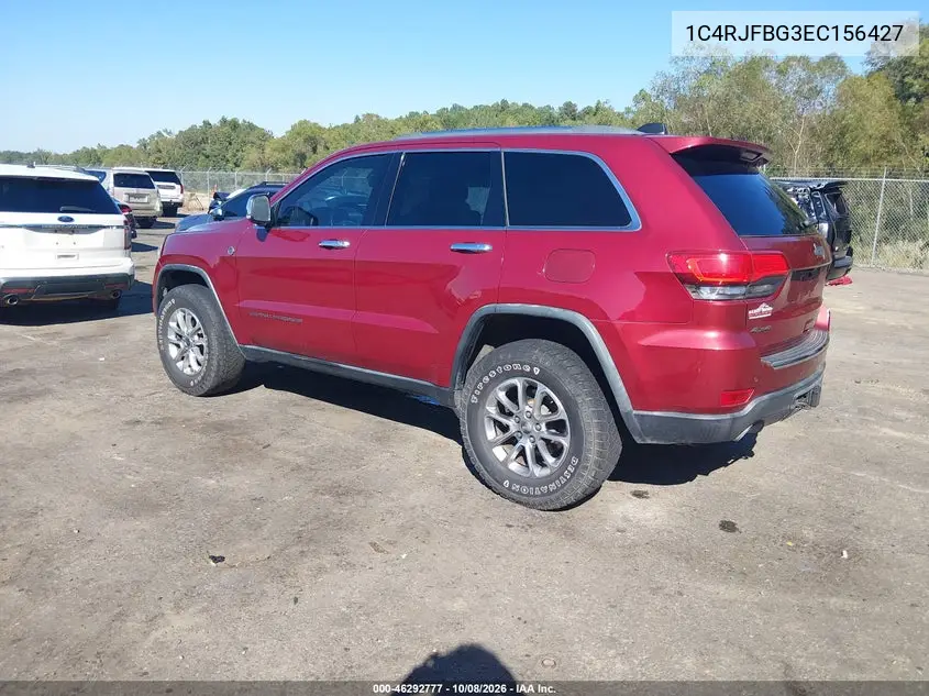 2014 JEEP GRAND CHEROKEE VIN 1C4RJFBG3EC156427 — фото 3