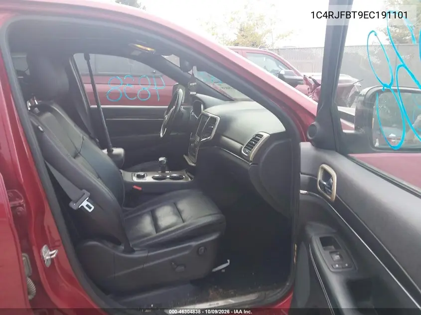 2014 JEEP GRAND CHEROKEE VIN 1C4RJFBT9EC191101 — фото 5