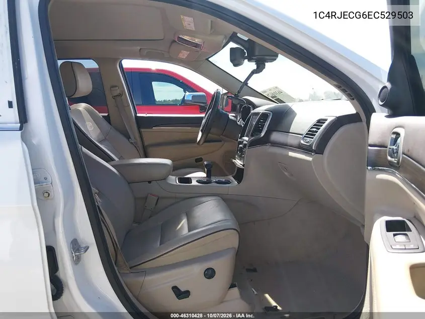 2014 JEEP GRAND CHEROKEE VIN 1C4RJECG6EC529503 — фото 5