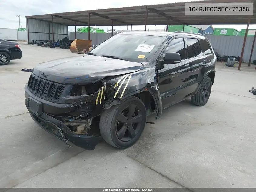 2014 JEEP GRAND CHEROKEE VIN 1C4RJECG5EC473358 — фото 2