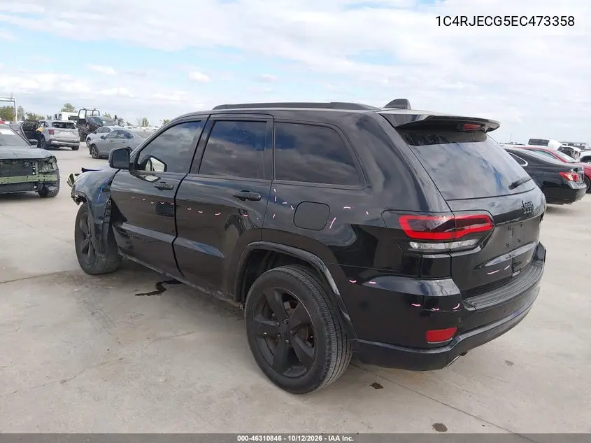 2014 JEEP GRAND CHEROKEE VIN 1C4RJECG5EC473358 — фото 3