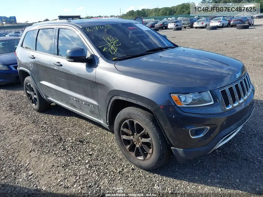 JEEP GRAND CHEROKEE 2014, VIN 1C4RJFBG7EC487625