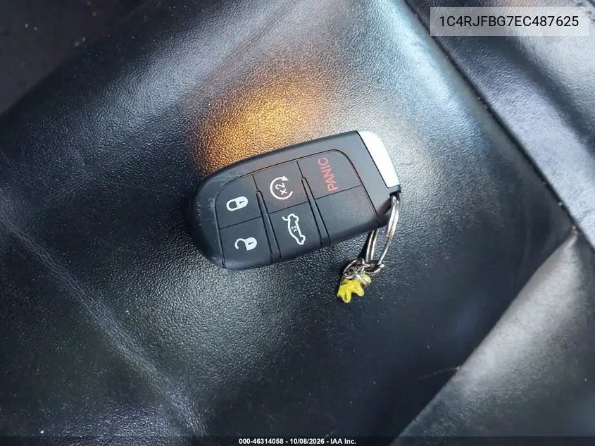 2014 JEEP GRAND CHEROKEE VIN 1C4RJFBG7EC487625 — фото 11
