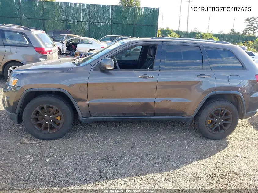 2014 JEEP GRAND CHEROKEE VIN 1C4RJFBG7EC487625 — фото 14