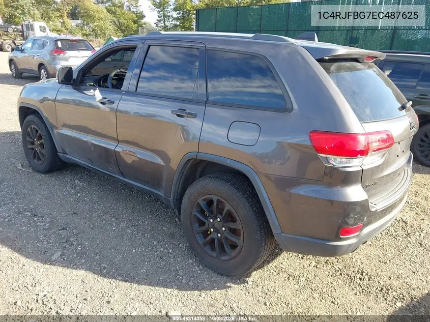 2014 JEEP GRAND CHEROKEE VIN 1C4RJFBG7EC487625 — фото 3