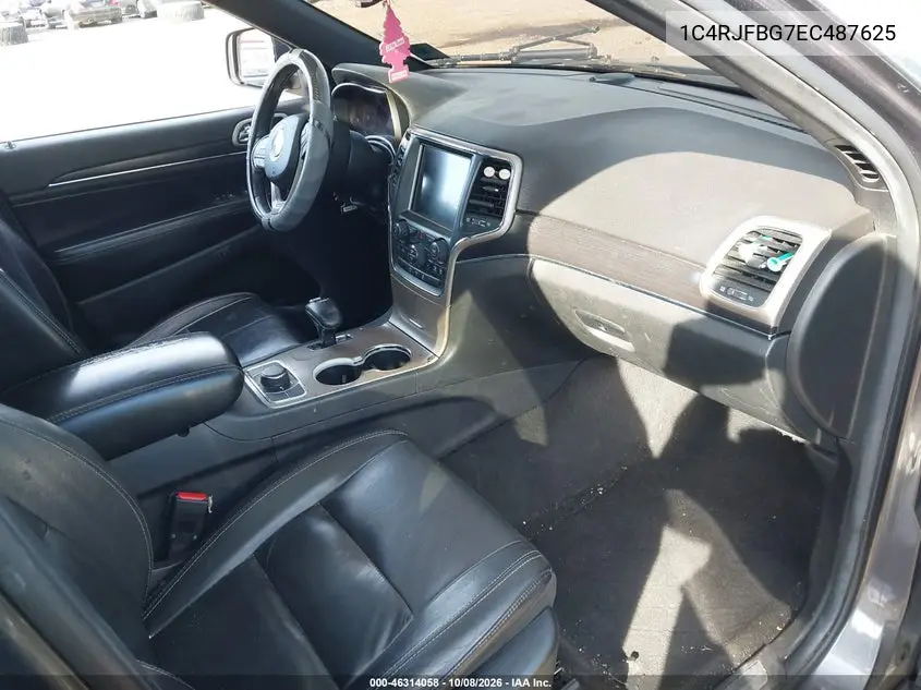 2014 JEEP GRAND CHEROKEE VIN 1C4RJFBG7EC487625 — фото 5