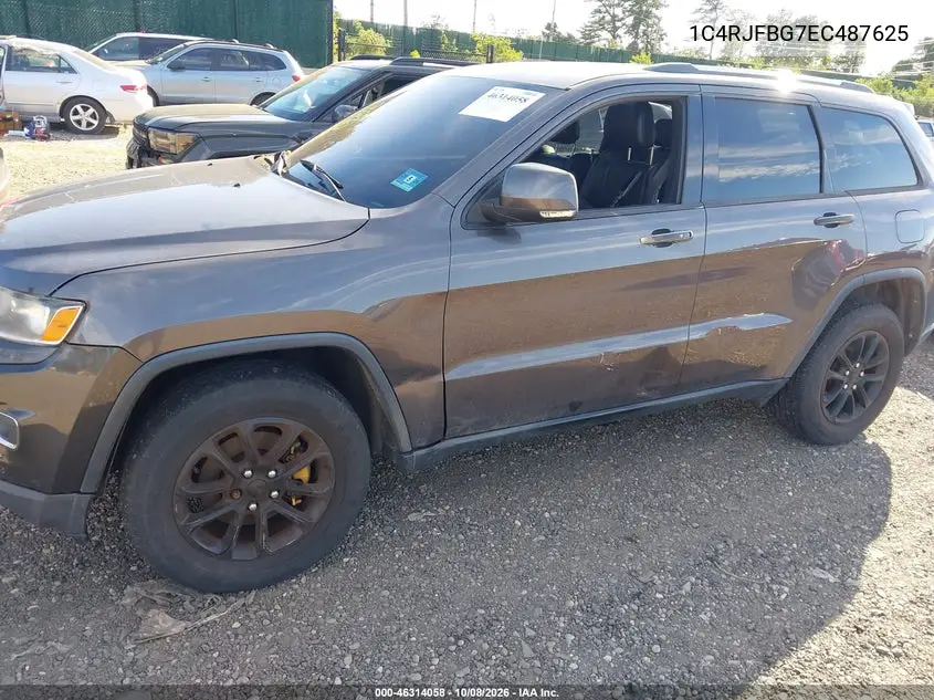 2014 JEEP GRAND CHEROKEE VIN 1C4RJFBG7EC487625 — фото 6