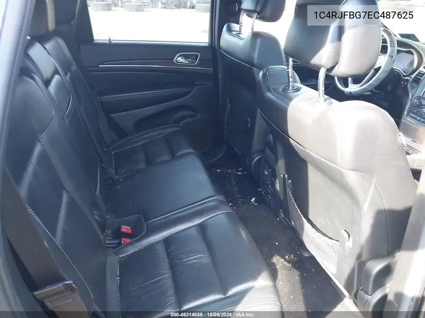 2014 JEEP GRAND CHEROKEE VIN 1C4RJFBG7EC487625 — фото 8