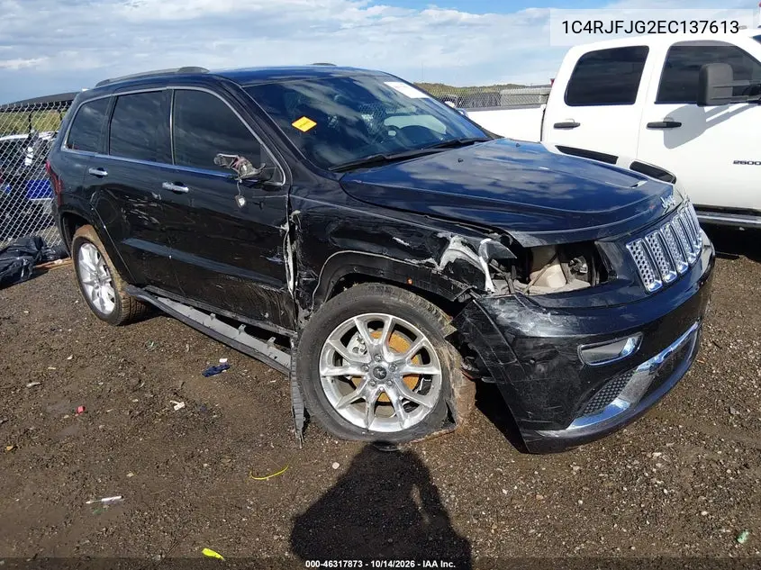 JEEP GRAND CHEROKEE 2014, VIN 1C4RJFJG2EC137613