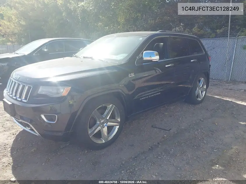 2014 JEEP GRAND CHEROKEE VIN 1C4RJFCT3EC128249 — фото 2