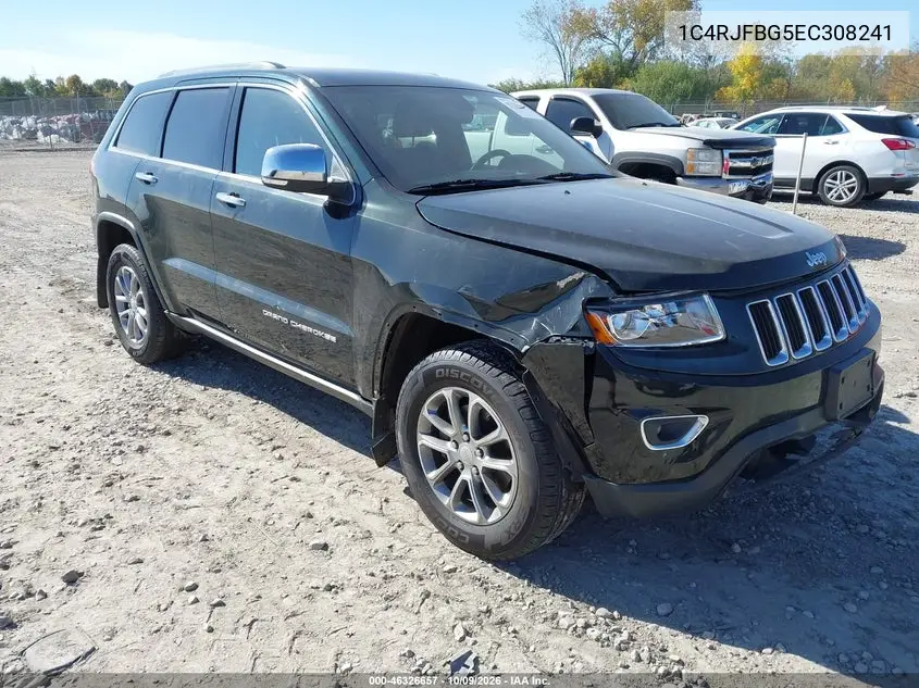 JEEP GRAND CHEROKEE 2014, VIN 1C4RJFBG5EC308241