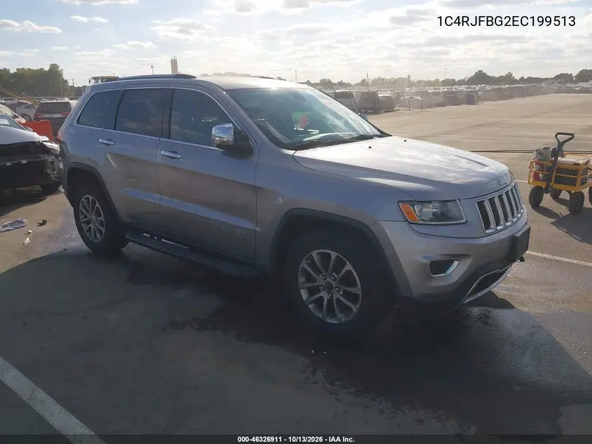 JEEP GRAND CHEROKEE 2014, VIN 1C4RJFBG2EC199513