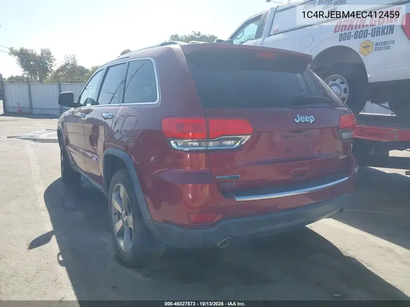 2014 JEEP GRAND CHEROKEE VIN 1C4RJEBM4EC412459 — фото 3