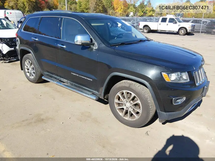 JEEP GRAND CHEROKEE 2014, VIN 1C4RJFBG6EC307471