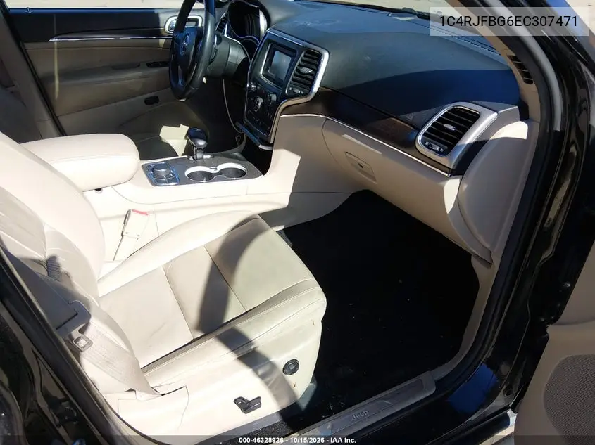 2014 JEEP GRAND CHEROKEE VIN 1C4RJFBG6EC307471 — фото 5