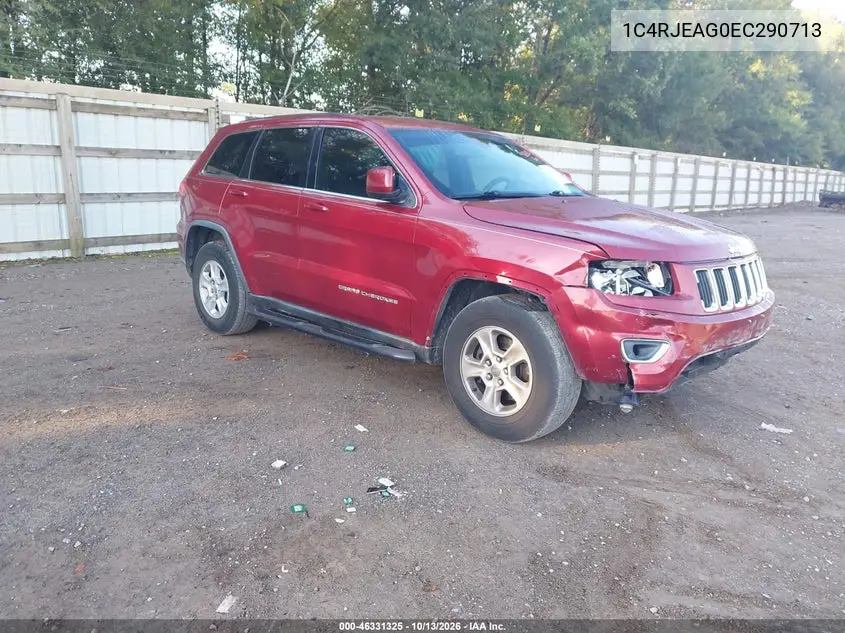 JEEP GRAND CHEROKEE 2014, VIN 1C4RJEAG0EC290713