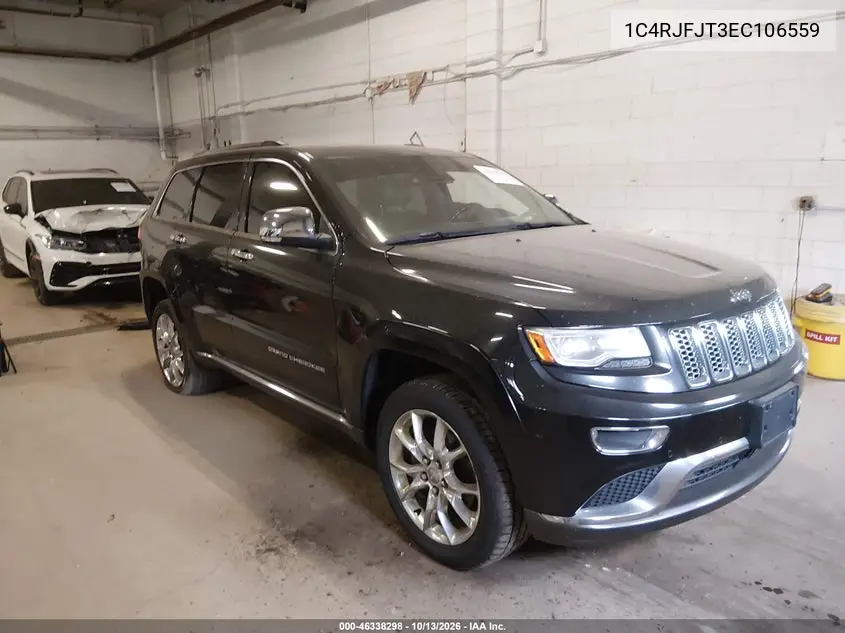 JEEP GRAND CHEROKEE 2014, VIN 1C4RJFJT3EC106559