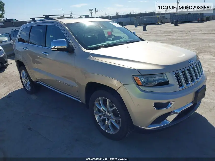 JEEP GRAND CHEROKEE 2014, VIN 1C4RJFJM0EC298368