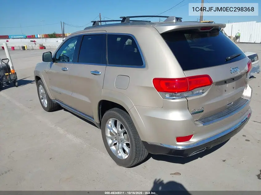 2014 JEEP GRAND CHEROKEE VIN 1C4RJFJM0EC298368 — фото 3