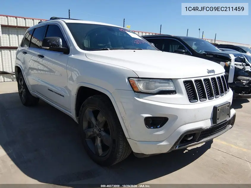 JEEP GRAND CHEROKEE 2014, VIN 1C4RJFCG9EC211459