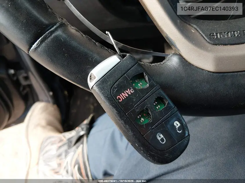 2014 JEEP GRAND CHEROKEE VIN 1C4RJFAG7EC140393 — фото 11