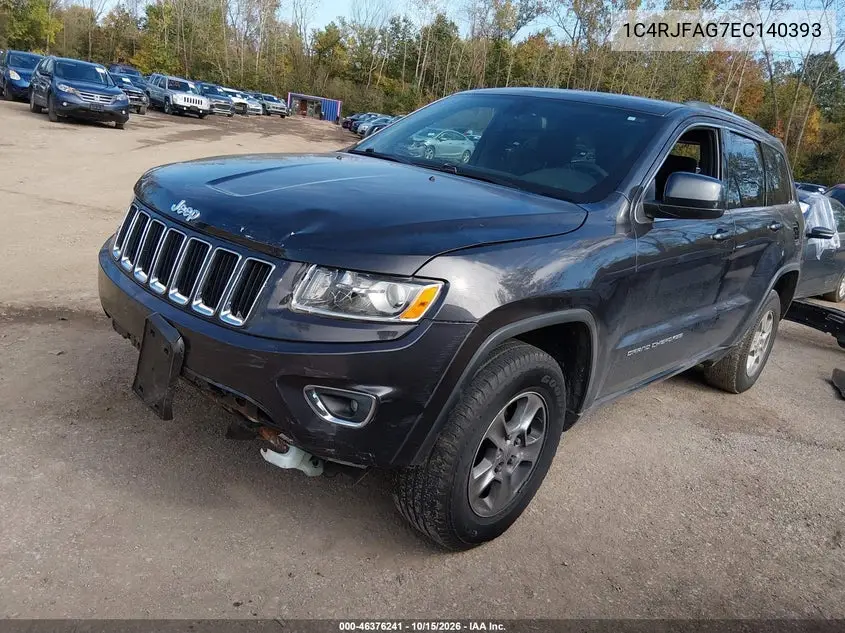 2014 JEEP GRAND CHEROKEE VIN 1C4RJFAG7EC140393 — фото 2