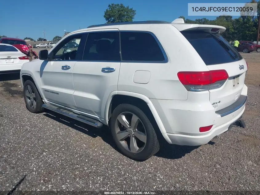 2014 JEEP GRAND CHEROKEE VIN 1C4RJFCG9EC120059 — фото 3