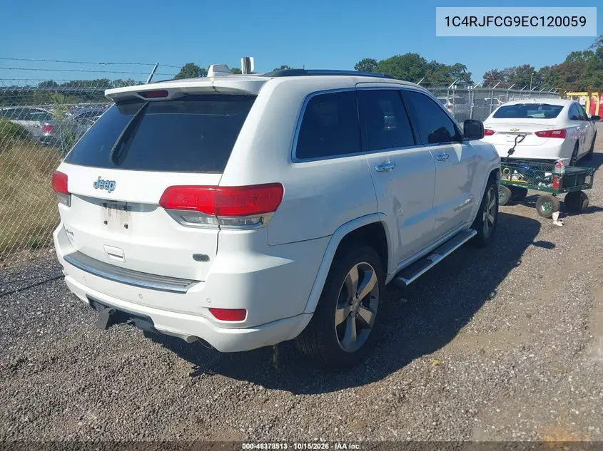 2014 JEEP GRAND CHEROKEE VIN 1C4RJFCG9EC120059 — фото 4